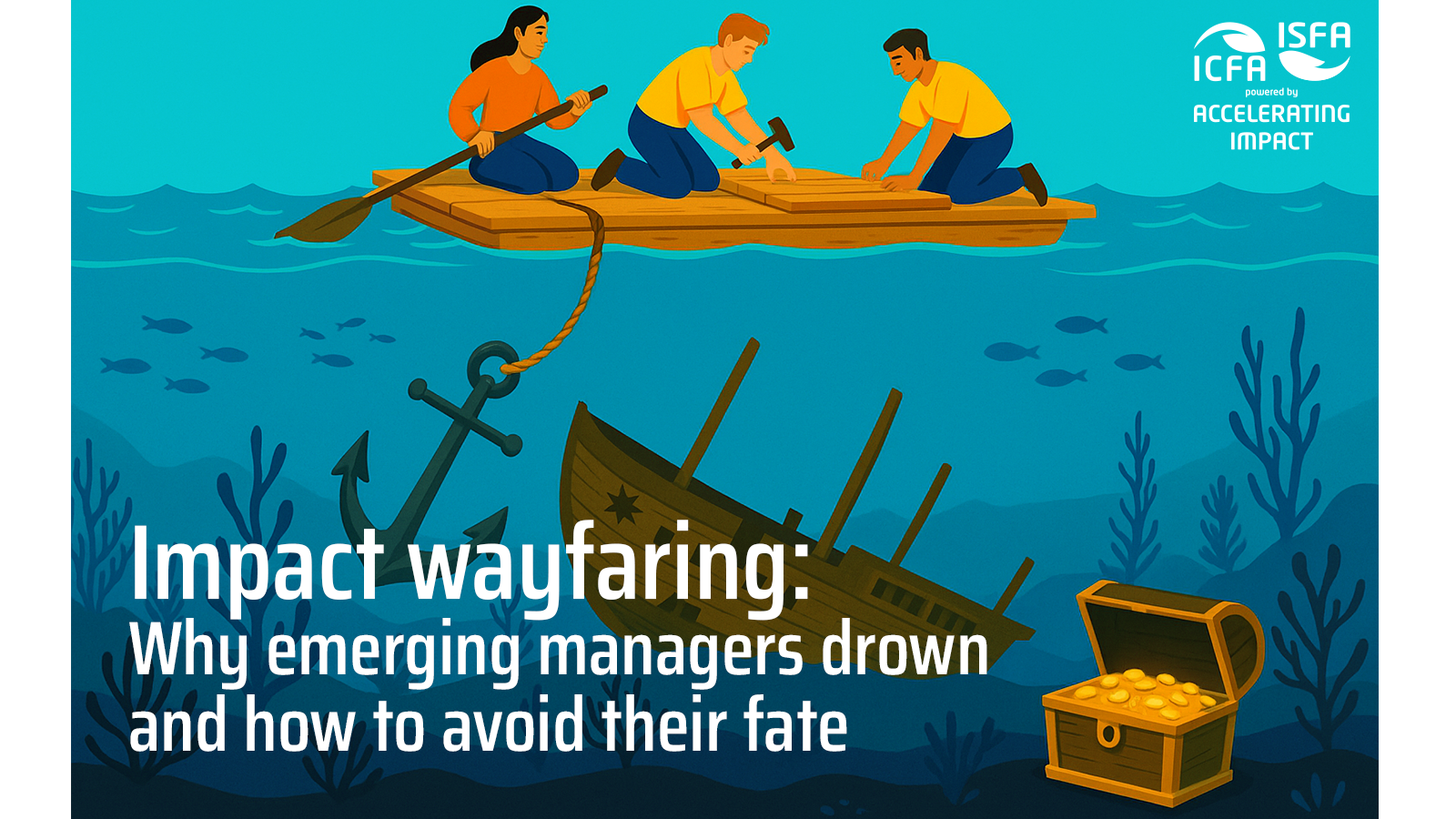 boat and anchor in a turquoise sea